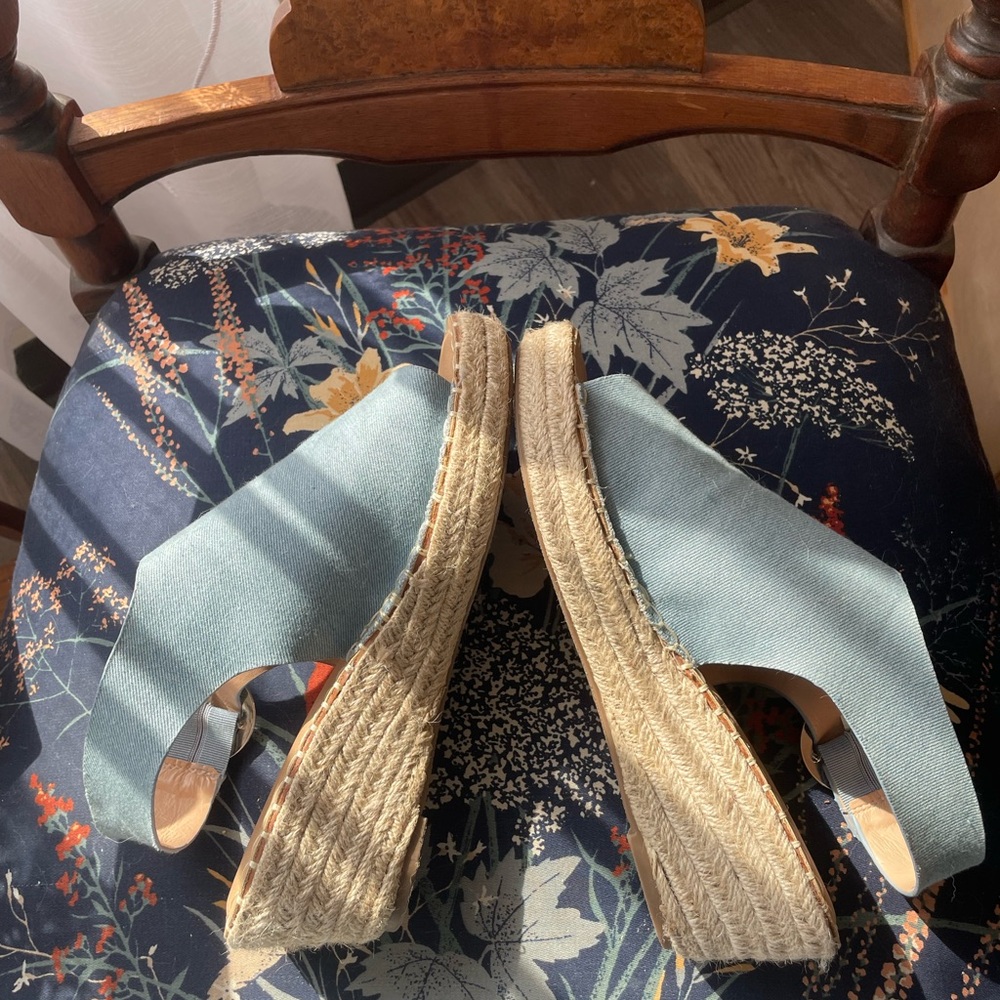 Catherine Malandrino Light Blue Espadrilles - Picture 2 of 7